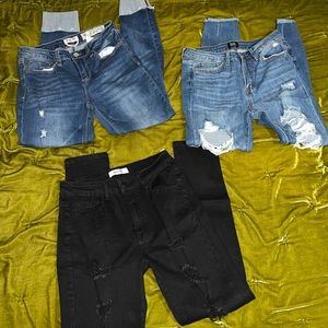3 Pairs Women’s Size 9 Jeans